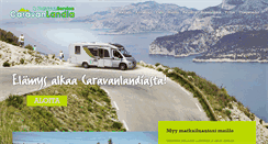 Desktop Screenshot of caravanlandia.fi